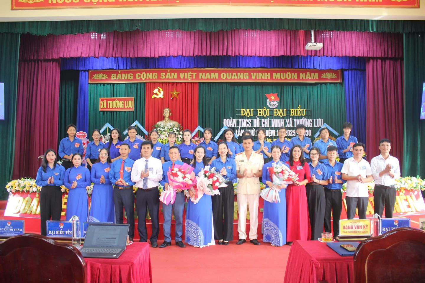 Đại hội đại biểu Đoàn thanh niên xã Trường Lưu lần thứ I, nhiệm kỳ 2025 - 2030