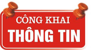 Công khai dự toán trình HĐND xã