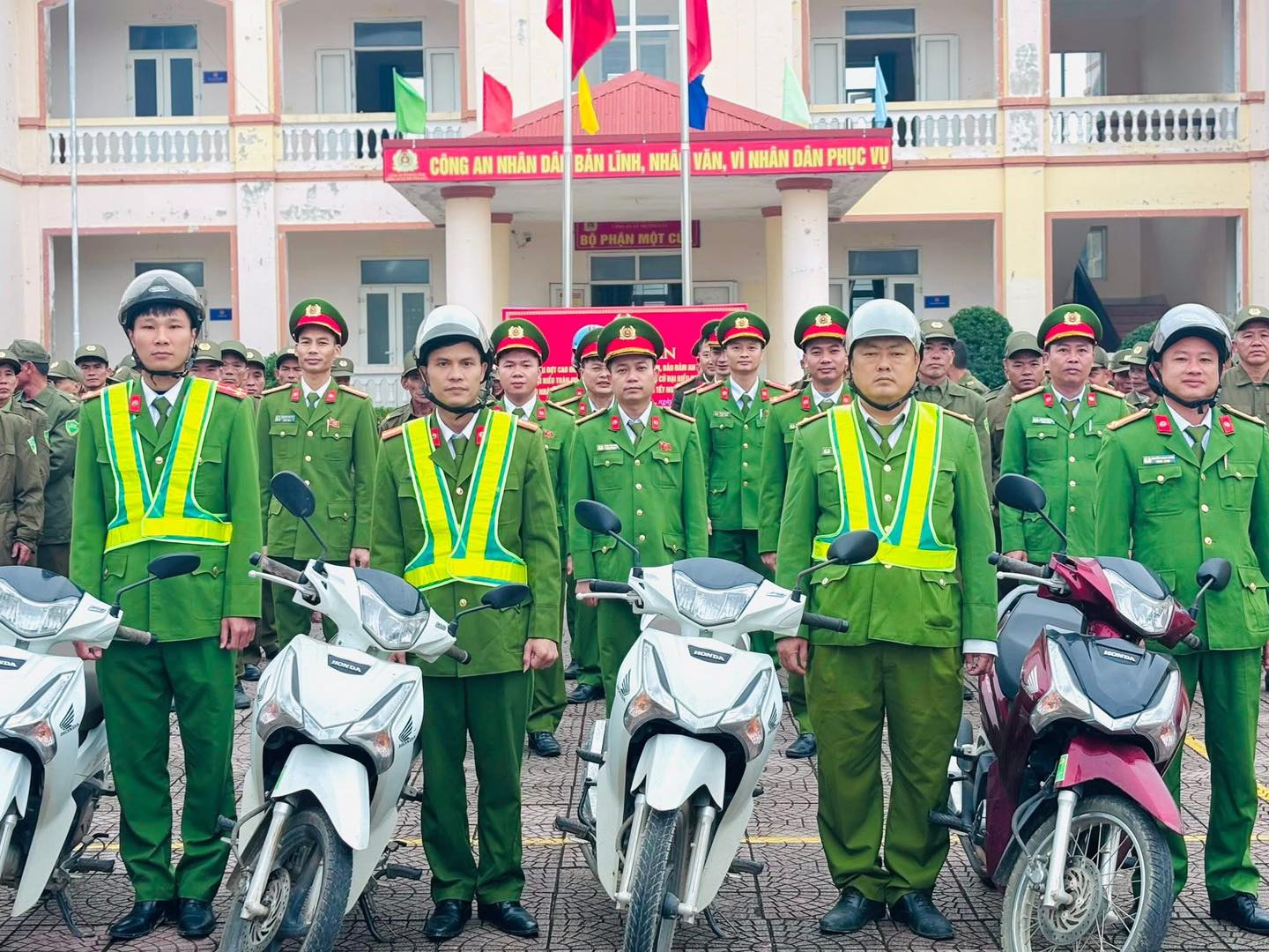 Công an xã Trường Lưu triển khai cao điểm tấn công, trấn áp tội phạm