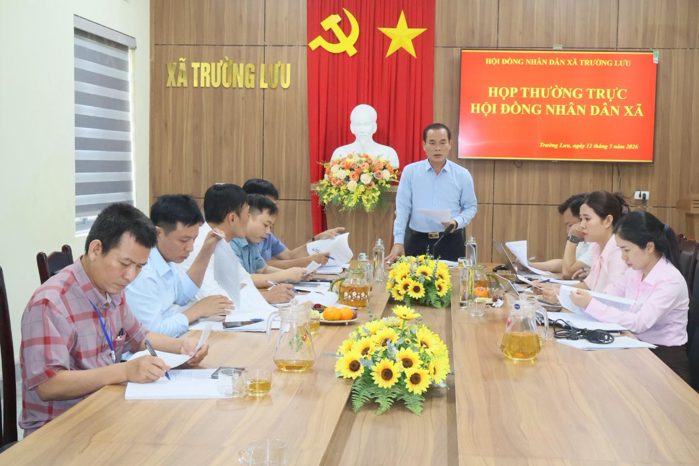 Thường trực HĐND xã đã tổ chức Hội nghị bàn kế hoạch chuẩn bị và tổ chức Kỳ họp thường lệ giữa năm 2026.