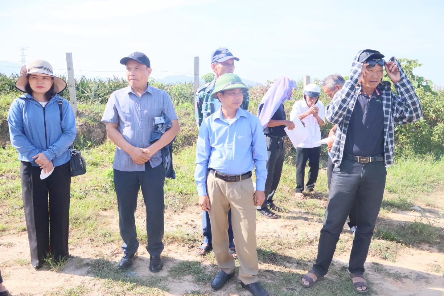 Xã Trường Lưu tổ chức đoàn học tập mô hình dứa liên kết tại xã Kỳ Hoa, tỉnh Hà Tĩnh