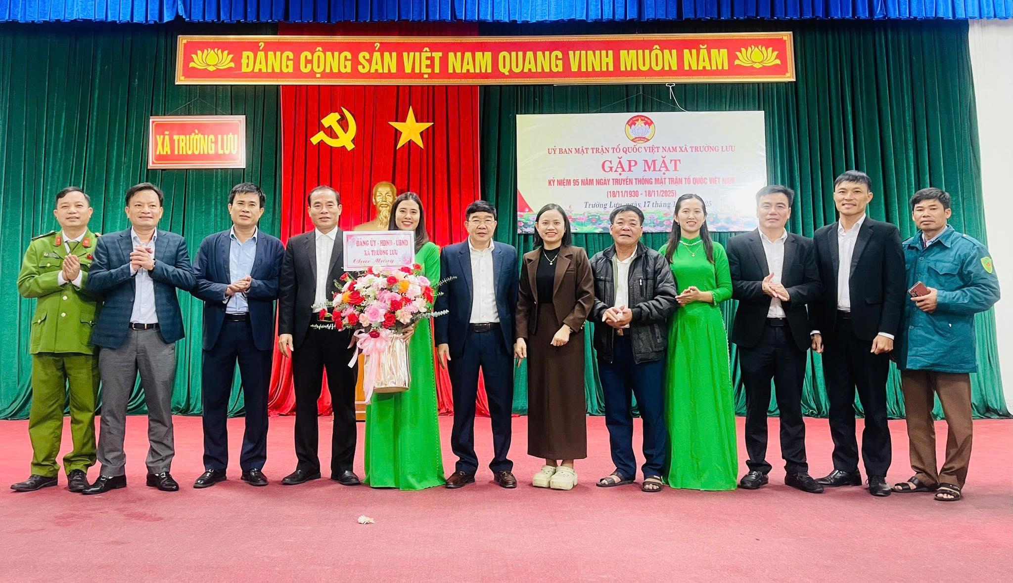 Sôi nổi các hoạt động chào mừng Ngày thành lập Mặt trận Dân tộc thống nhất Việt Nam 18/11/2025 tại địa bàn xã Trường Lưu