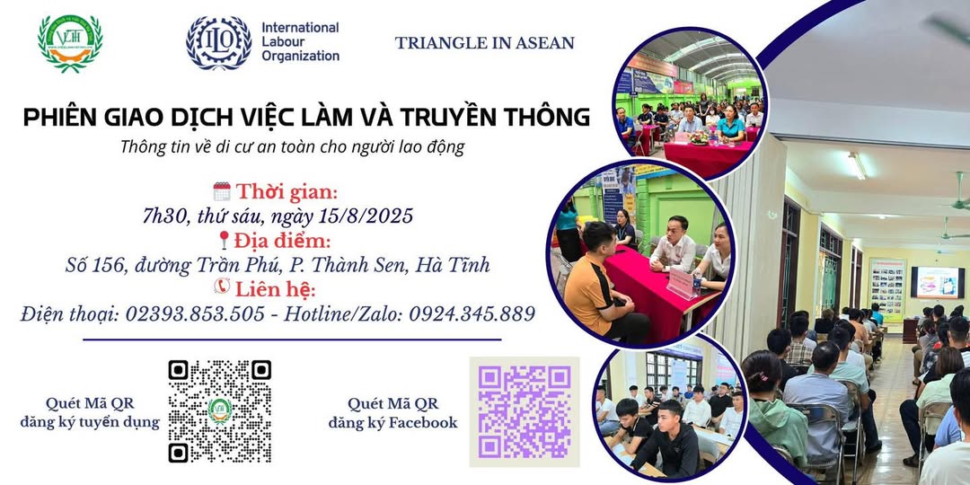 * Phiên giao dịch việc làm và truyền thông