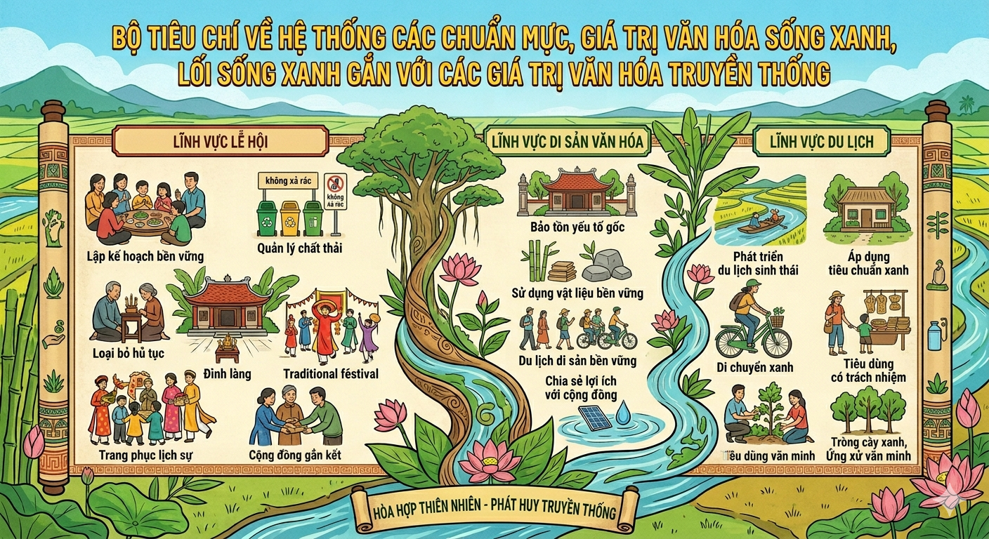 Lan tỏa văn hóa sống xanh – Gắn kết truyền thống, hướng tới tương lai bền vững
