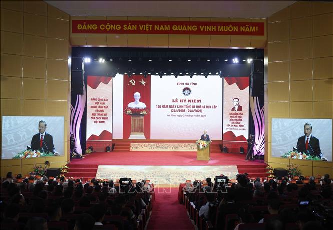 Tổng Bí thư, Chủ tịch nước Tô Lâm dự Lễ kỷ niệm 120 năm 