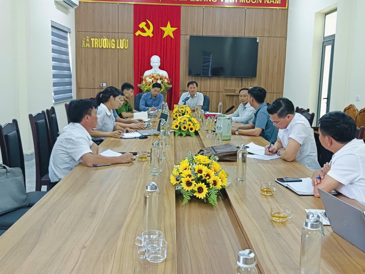 Xã Trường Lưu tiếp công dân định kỳ tháng 8/2025